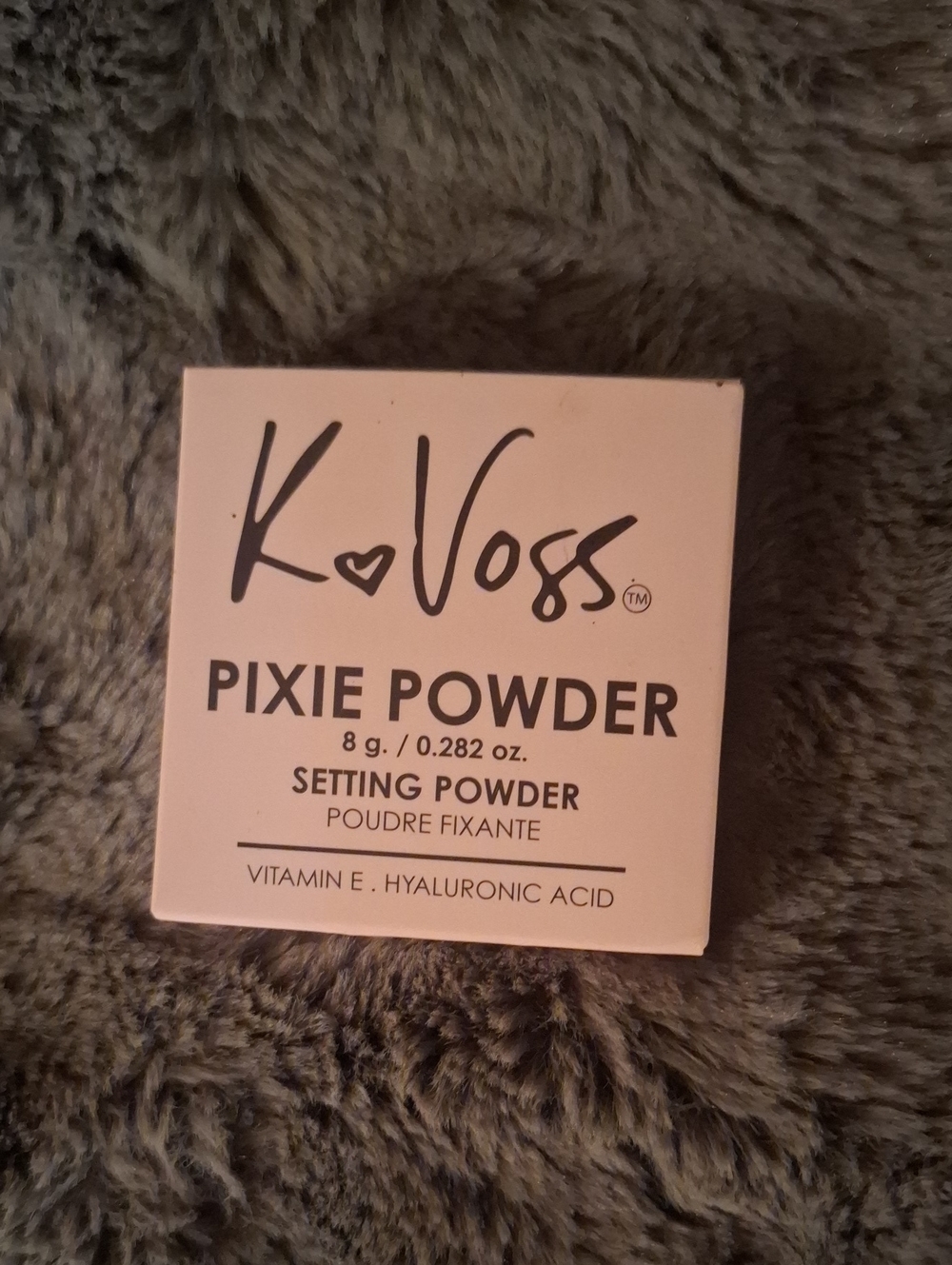 NIB K Voss Pixie Powder Setting Powder | Full Size | Vegan | Hyaluronic Acid